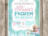 Frozen Electronic Birthday Invitation Items Similar to Frozen Birthday Invitation Frozen