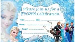 Frozen Party Invitation Template Download 24 Frozen Birthday Invitation Templates Psd Ai Vector