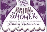 Fun Bridal Shower Invitations Dressed for Fun Signature White Bridal Shower