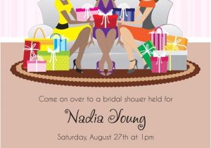 Fun Bridal Shower Invitations Fun Bridal Shower Invitation African American Girls