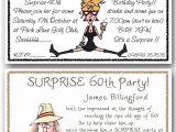 Funny 60th Birthday Party Invitations Personalised Surprise Birthday Party Invitations 30th 40th
