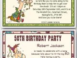 Funny 70th Birthday Invitation Wording 30th 40th 50th 60th 70th 80th Personalised Funny Birthday