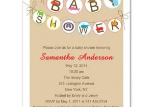 Funny Baby Shower Invite Funny Trendy Animals Neutral Baby Shower Invitation Bs036