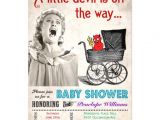 Funny Baby Shower Invites Funny Devil Baby Shower Invitations