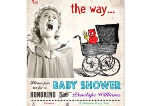 Funny Baby Shower Invites Wording Funny Devil Baby Shower Invitations