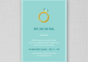 Funny Bridal Shower Invites Funny Engagement Party Invitation Funny Bridal Shower