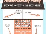 Funny Housewarming Party Invitations Funny Housewarming Invitation by Lilygramdesigns On Etsy