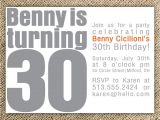 Funny Invitations for 30th Birthday Party 30th Birthday Party Invitation