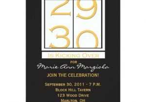 Funny Invitations for 30th Birthday Party Fun 30th Birthday Party Invitation Zazzle