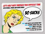 Funny Invitations for 30th Birthday Party Funny 30th Birthday Invitation Wording Dolanpedia
