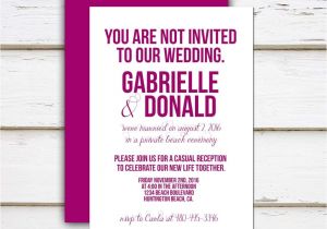 Funny Wedding Reception Invitation Wording Fun Wedding Invitation Wording Wedding Invitation Templates
