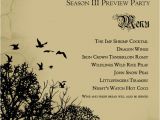Game Of Thrones Birthday Invitation Template Throw An Epic Game Of Thrones Watch Party 70 Great Ideas
