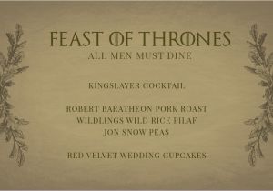 Game Of Thrones Birthday Party Invitations Game Thrones Party Invitation