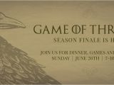 Game Of Thrones Party Invitation Free Printables for Your Game Of Thrones Watch Party