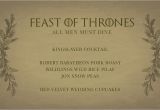 Game Of Thrones Premiere Party Invitation Game Thrones Party Invitation