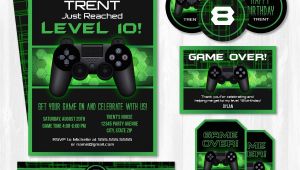 Gaming Party Invitation Template Video Game Birthday Party Invitations Video Game Invitations