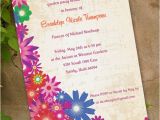 Garden Party Bridal Shower Invitations Floral Bridal Shower Invitation Garden Party by Ceceliajane