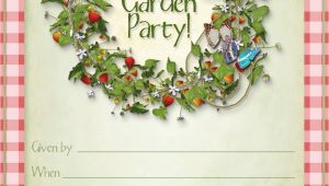 Garden Party Invitation Template Free Printable Summer Garden Party Invitations Party