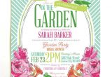 Garden Party themed Bridal Shower Invitations Best 25 Garden Party Invitations Ideas On Pinterest