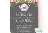 Garden Tea Party Bridal Shower Invitations Bridal Shower Invite Bridal Shower Invite Wording Card
