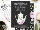 Garden Tea Party Bridal Shower Invitations Printable Bridal Tea Party Bridal Shower Invitation Garden