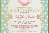 Garden Tea Party Invitation Wording Tea Party Invitation High Tea Bridal Shower Tea Digital