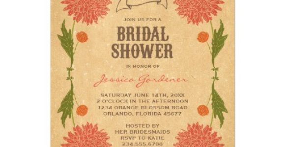 Garden themed Bridal Shower Invitations Bridal Shower Invitations Bridal Shower Invitations