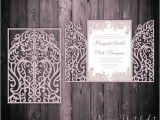 Gatefold Wedding Invitation Template 5×7 39 39 Gate Fold Door Wedding Invitation Card Template