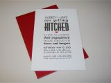 Gay Engagement Party Invitations Getting Hitched Engagement Party Invites and Favors Hello