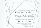 Geometric Wedding Invitation Template 20 Geometric Wedding Invitations Ideas Free Premium