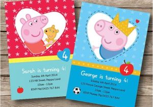 George Pig Birthday Party Invitations 17 Best Ideas About Kids Boutique On Pinterest