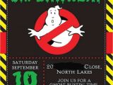 Ghostbusters Birthday Invitations 17 Best Ideas About Ghostbusters Party On Pinterest