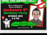 Ghostbusters Birthday Invitations Ghostbusters Invitation Printable Ghostbusters Birthday
