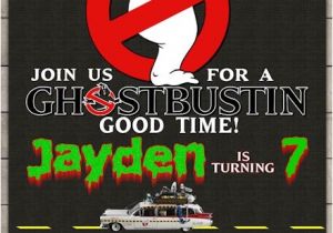 Ghostbusters Birthday Party Invitations Ghostbusters Birthday Party Invitation