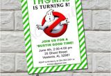 Ghostbusters Birthday Party Invitations Ghostbusters Birthday Party Invitation Printable Diy by