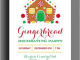 Gingerbread House Decorating Party Invitation Wording 20 Gingerbread House Decorating Party Invitations