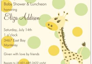 Giraffe Baby Shower Invites Giraffe Square Boy Baby Shower Invitations