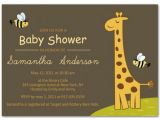 Giraffe themed Baby Shower Invitations Giraffe Baby Shower Ideas Inspiration Board