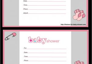 Girl Baby Shower Invitations Free Free Printable Girl Baby Shower Invitations