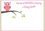 Girl Baby Shower Invitations Free Free Printable Girl S Owl Baby Shower Invitations
