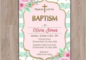 Girl Baptism Invitations Free Printable Baptism Invitation Girl Printable Girl Baptism Invitation