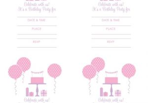 Girl Birthday Invitations Free Printable Girls Birthday Invitation Free Printable orderecigsjuice