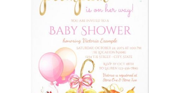 Girl Pumpkin Baby Shower Invitations Girls Little Pumpkin Fall Baby Shower Invitations