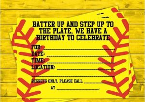 Girl softball Birthday Invitations 1000 Ideas About softball Birthday Cakes On Pinterest