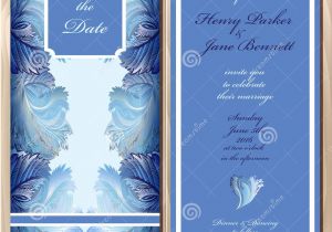 Glass Wedding Invitation Cards Winter Frozen Glass Design Wedding Invitation Card