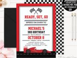 Go Karting Party Invitation Template Free Race Car Boy Birthday Invitation Template Boy Birthday Party