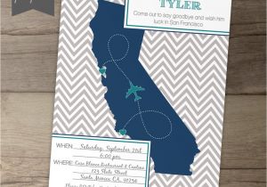 Going Away Party Invitation Template Free Going Away Party Invitations Invites Single State by