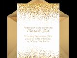 Gold Wedding Invitation Kit by Celebrate It Template Free Golden Day Invitations In 2019 Free Party
