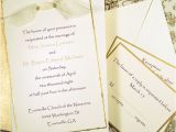 Gold Wedding Invitation Kits Gold Deckled Invitation Kit Wedding Cake topppers