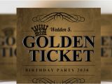 Golden Birthday Invitation Template 66 Ticket Invitation Templates Psd Vector Eps Ai